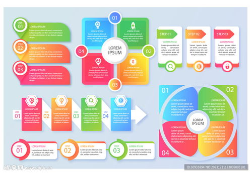 信息圖表合集設(shè)計圖 提升商務(wù)信息咨詢的專業(yè)性與可視化